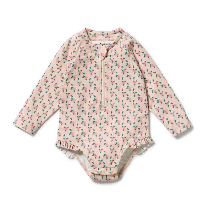 Little Blossom Long Sleeved Swimsuit | Wilson & Frenchy
