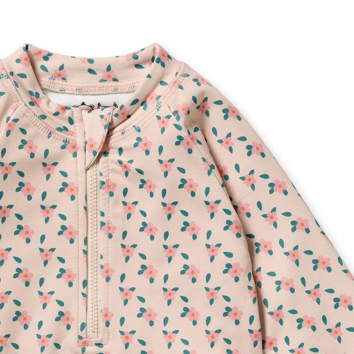 Little Blossom Long Sleeved Swimsuit | Wilson & Frenchy