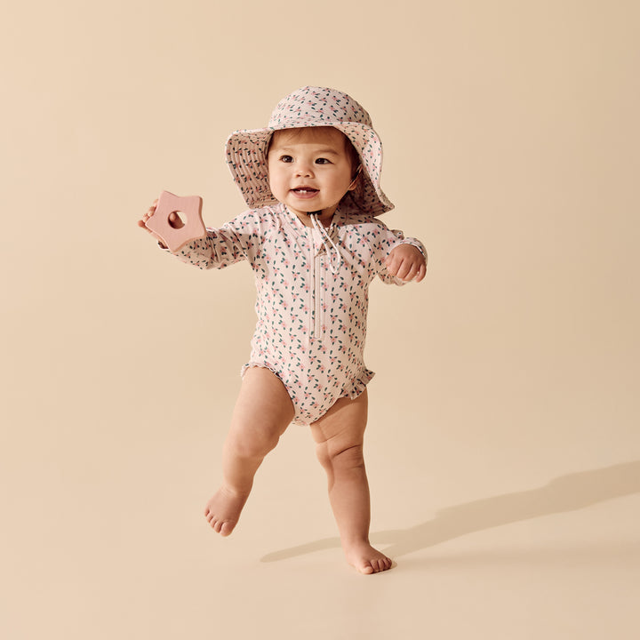 Little Blossom Long Sleeved Swimsuit | Wilson & Frenchy