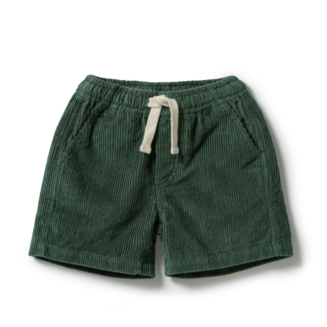 Moss Green Cord Short | Wilson & Frenchy