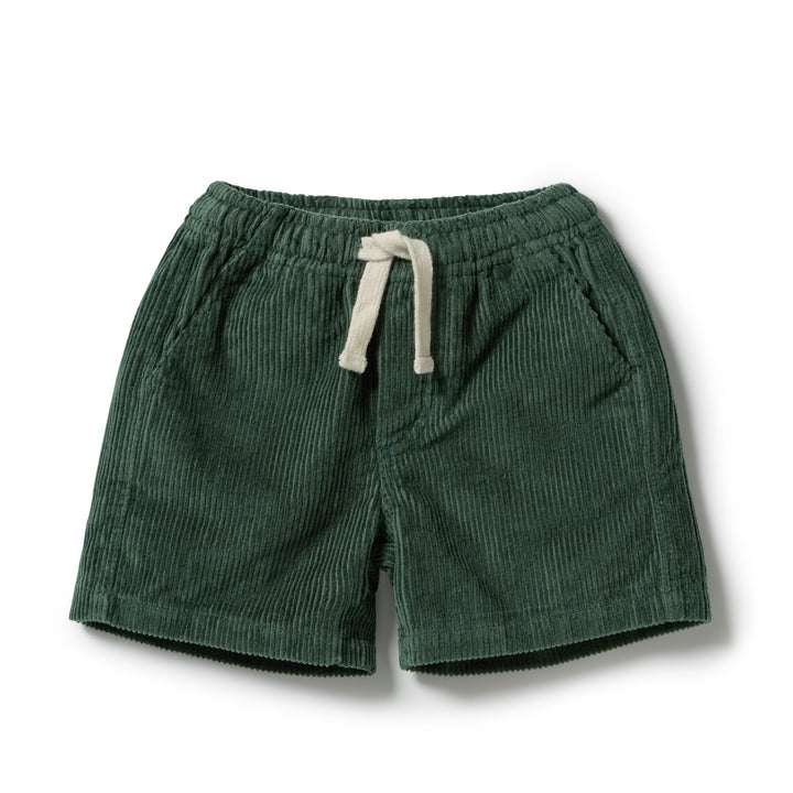 Moss Green Cord Short | Wilson & Frenchy