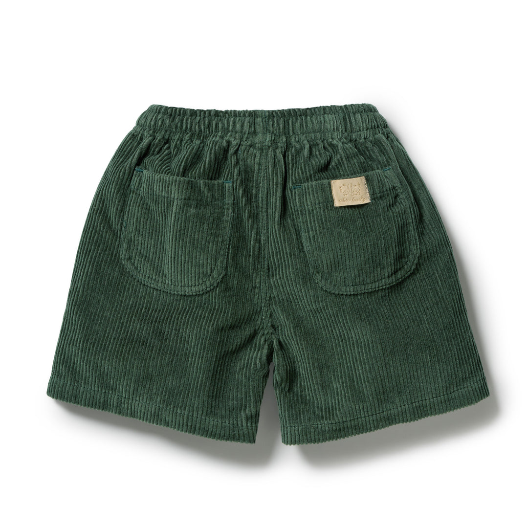 Moss Green Cord Short | Wilson & Frenchy