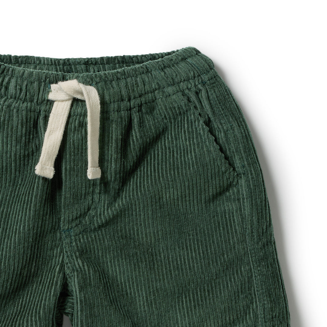 Moss Green Cord Short | Wilson & Frenchy