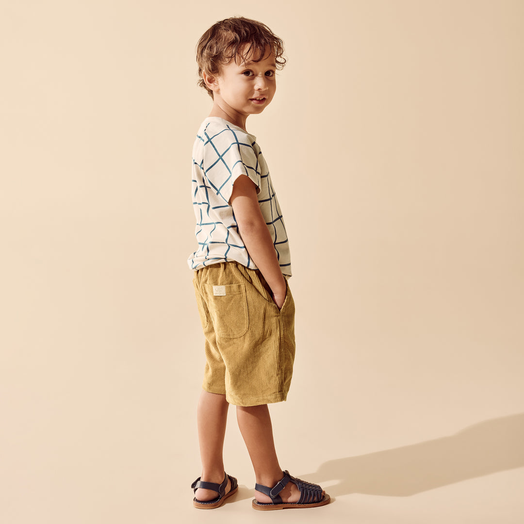 Amber Glow Organic Cord Short | Wilson & Frenchy
