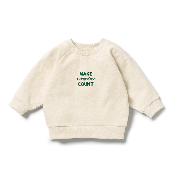 Make Everyday Count Oatmeal Sweat | Wilson & Frenchy
