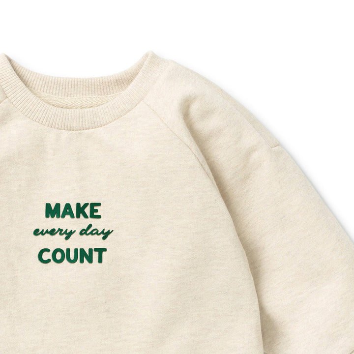 Make Everyday Count Oatmeal Sweat | Wilson & Frenchy