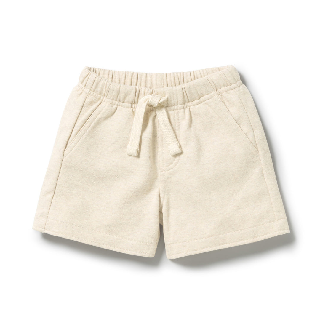 Oatmeal Long Sweat  Short | Wilson & Frenchy