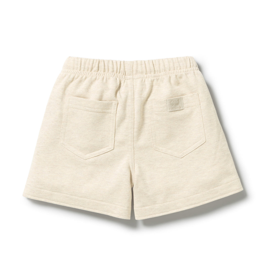 Oatmeal Long Sweat  Short | Wilson & Frenchy