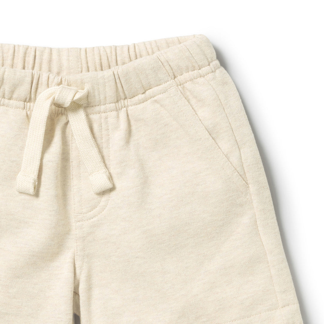 Oatmeal Long Sweat  Short | Wilson & Frenchy