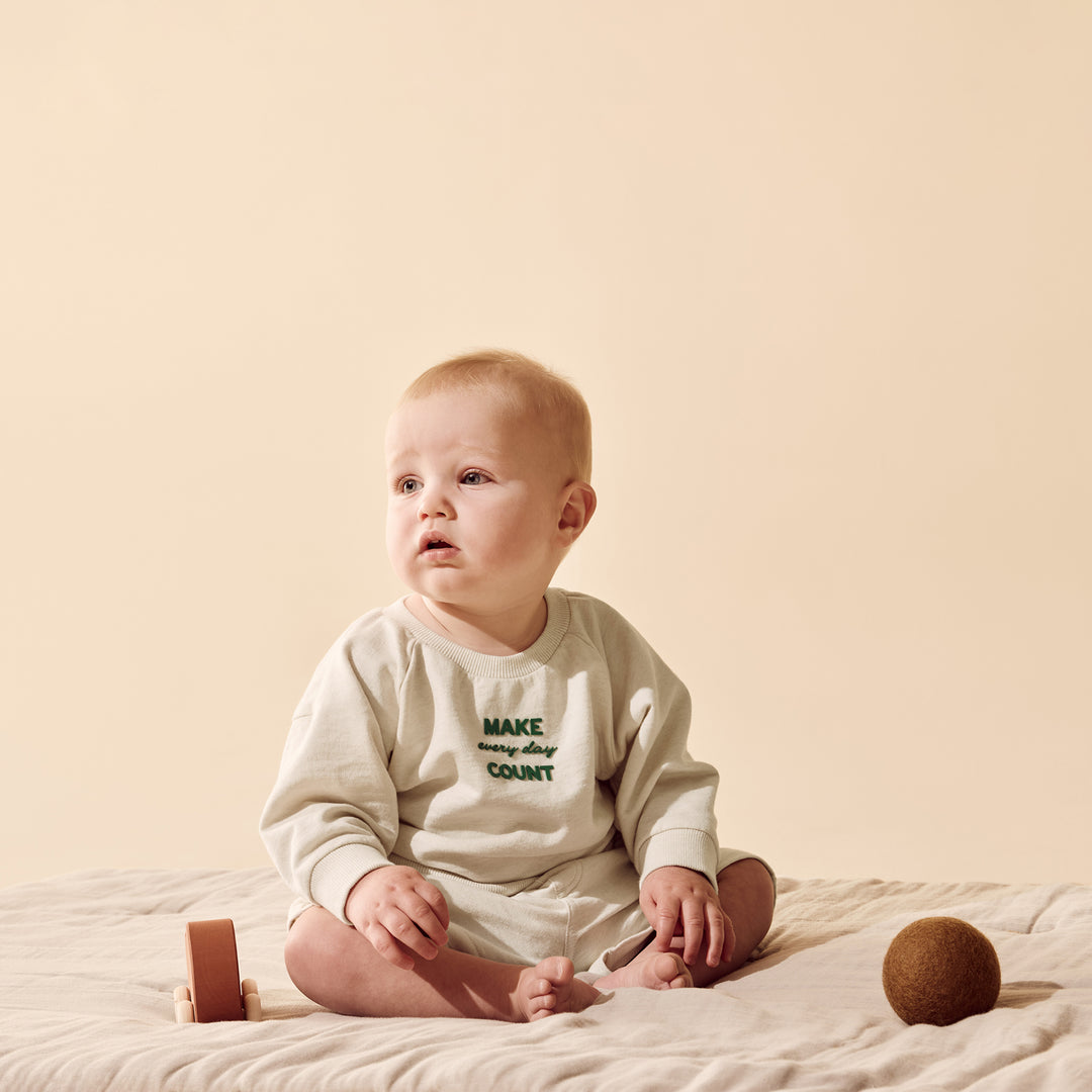 Make Everyday Count Oatmeal Sweat | Wilson & Frenchy