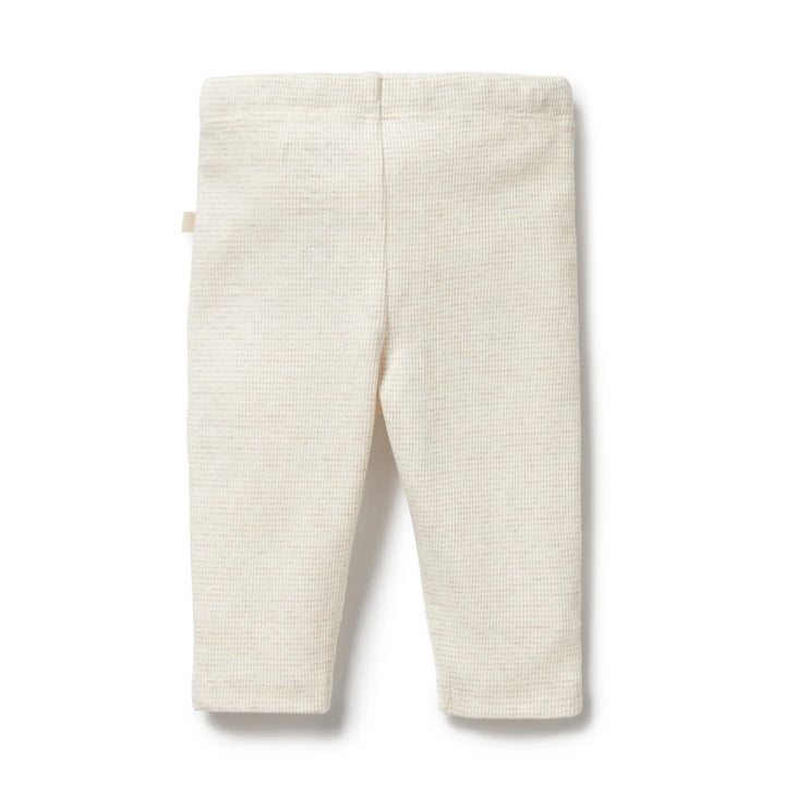 Oatmeal Stripe Rib Legging | Wilson & Frenchy