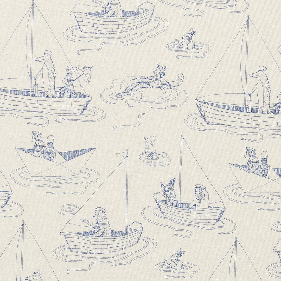 Sail Away Organic Bassinet Sheet