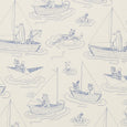 Sail Away Organic Bassinet Sheet