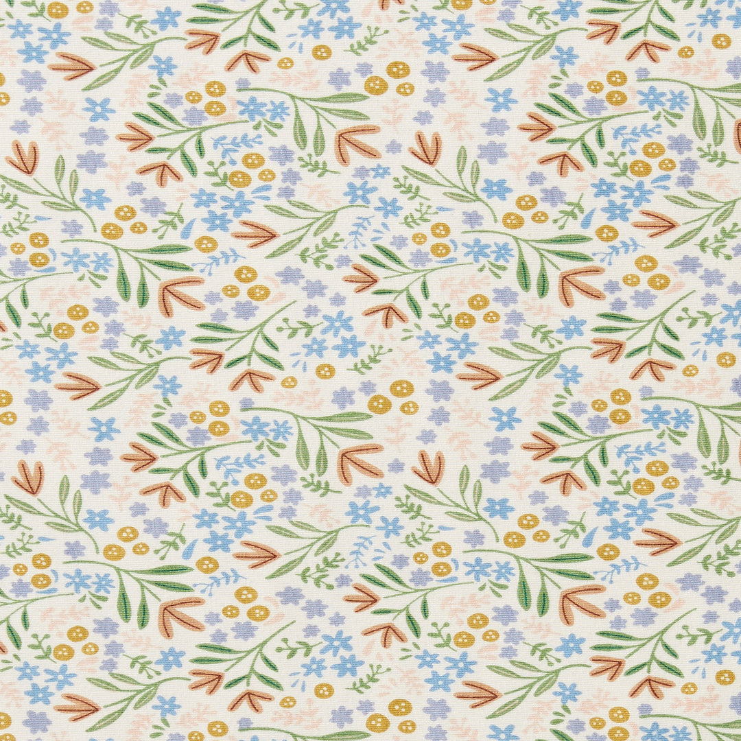 Wilson & Frenchy tinker floral bassinet sheet set available from www.thecollectivenz.com
