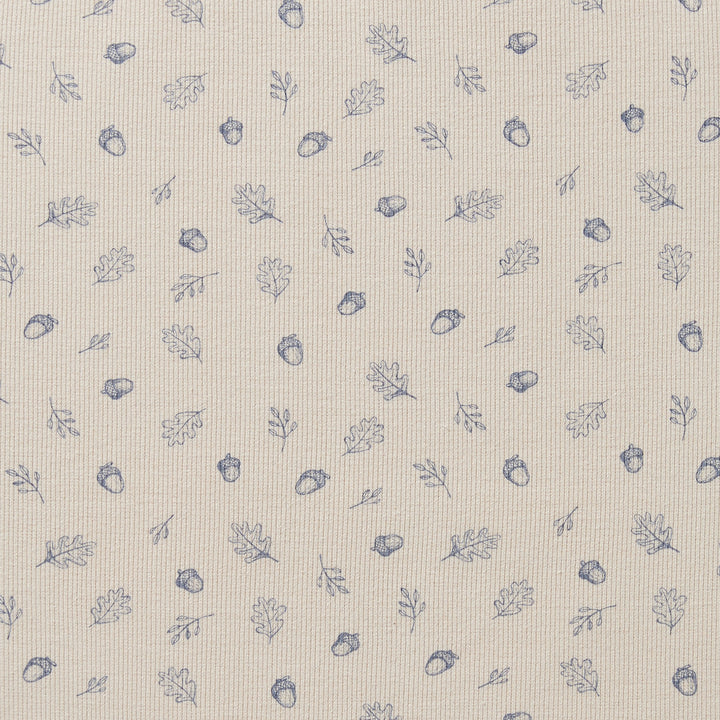 Wilson & Frenchy falling leaved cot sheets available from www.thecollectivenz.com