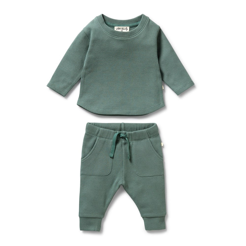 Discover The Collective's curated selection of Wilson + Frenchy's adorable baby clothing, sleepwear, and gifts. Crafted from certified organic fabric, available from www.thecollectivenz.com