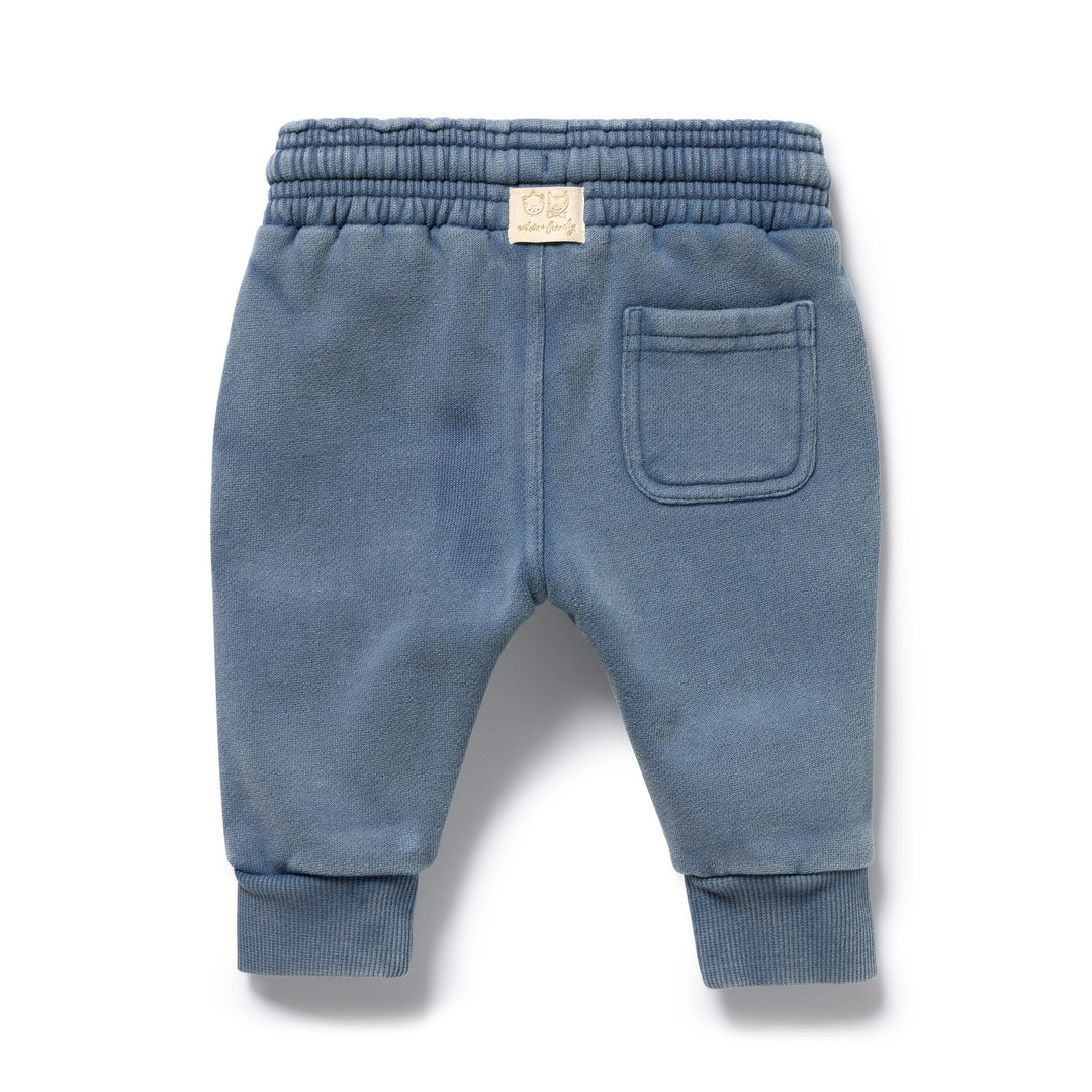 Twilight Blue Organic Terry Sweat Pant