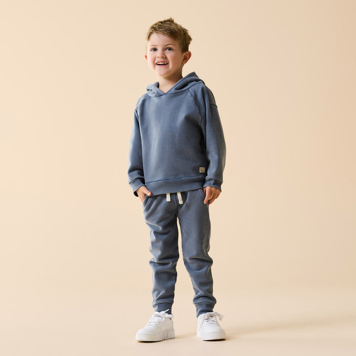 Twilight Blue Organic Terry Sweat Pant