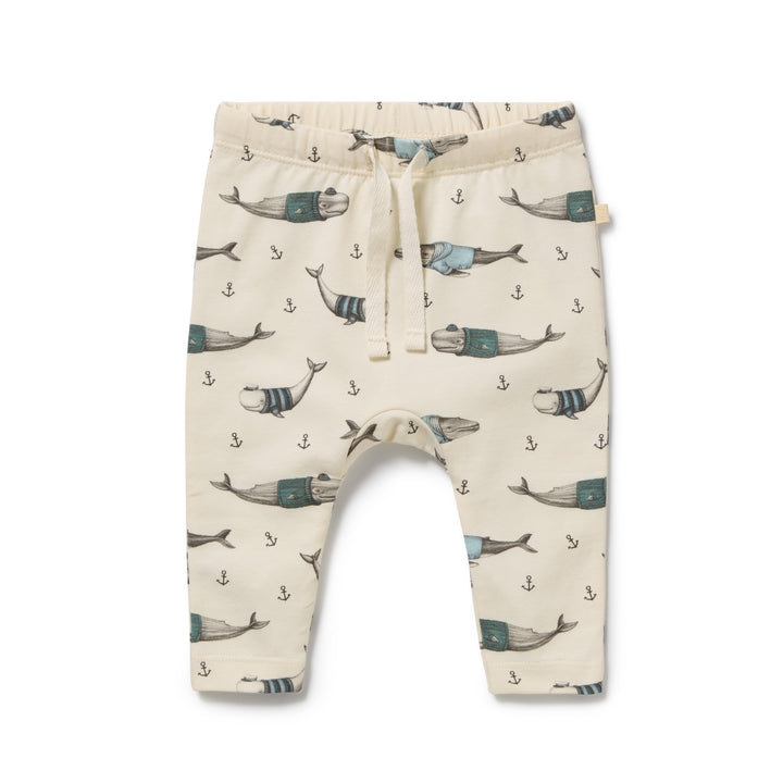 Woolly Whales Organic Legging