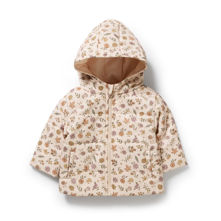 Maple Glow Puffer Jacket - Maple Glow