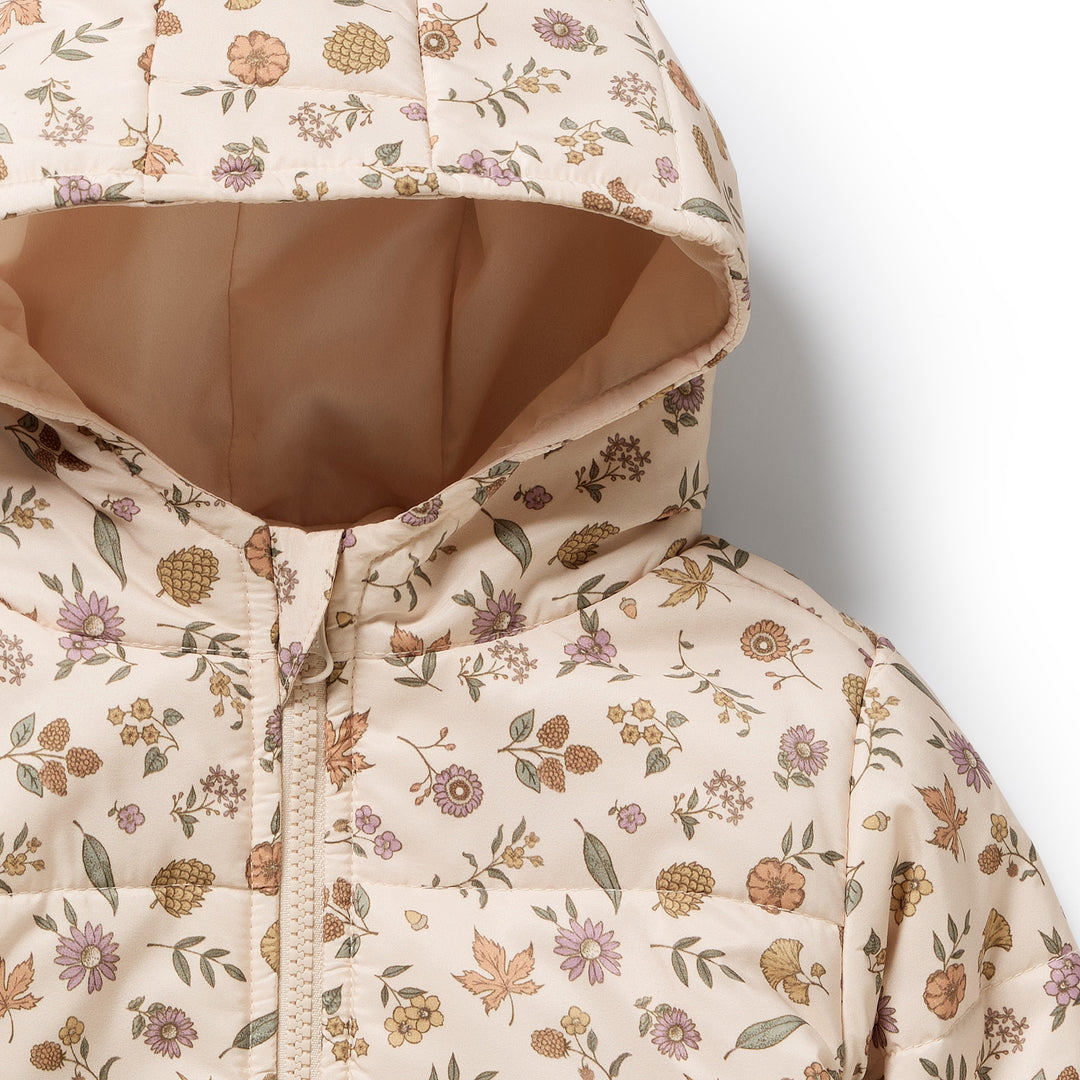Maple Glow Puffer Jacket - Maple Glow