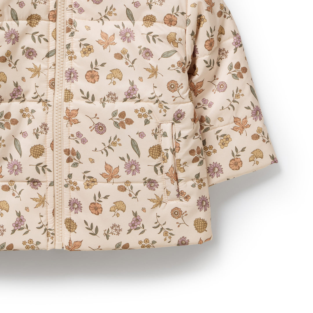 Maple Glow Puffer Jacket - Maple Glow