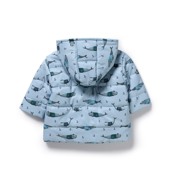 Woolly Whales Puffer Jacket