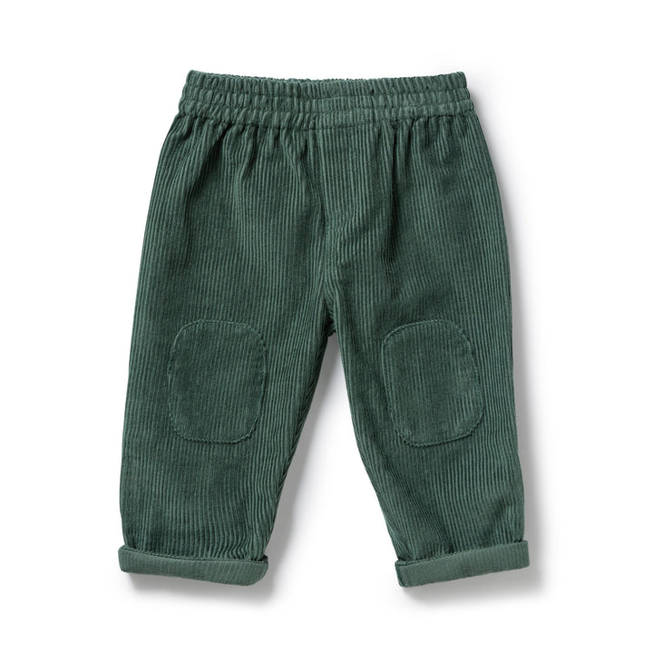 Moss Green Organic Cord Pant