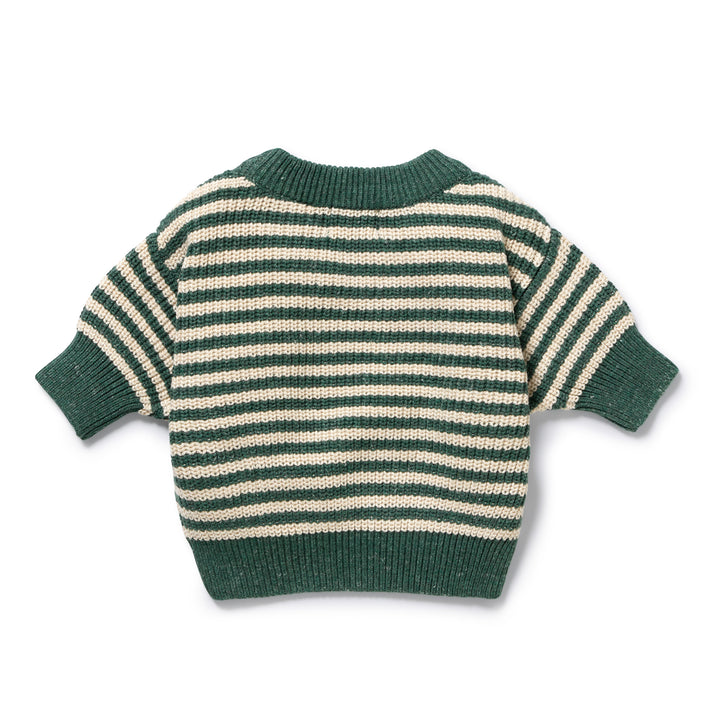 Clover Organic Knitted Stripe Jumper