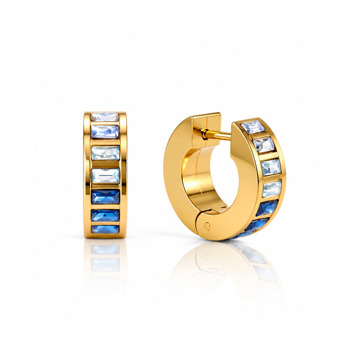 Billie Blue Hoops | Chaos & Company
