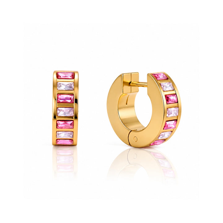 Billie Pink Hoops | Chaos & Company