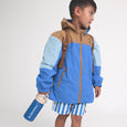 Packable Duffle Jacket - Ocean Colourblock