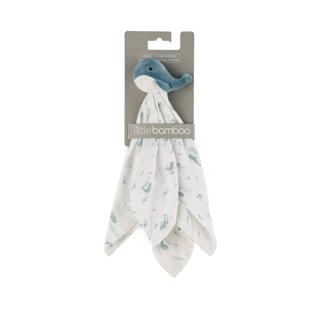 Little Bamboo Lovie Comforter Wally The Whale