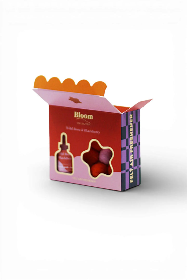 Bloom Collection - Wild Rose & Blackberry Felt Air  Freshener