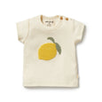 Wilson & Frenchy  t-shirt with lemon design on a white background