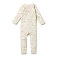 Wilson & Frenchy Baby onesie with star pattern on a white background