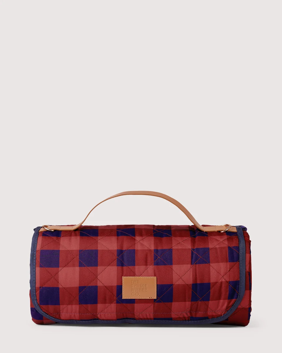 Chestnut Luxe Picnic rug | The Somewhere Co