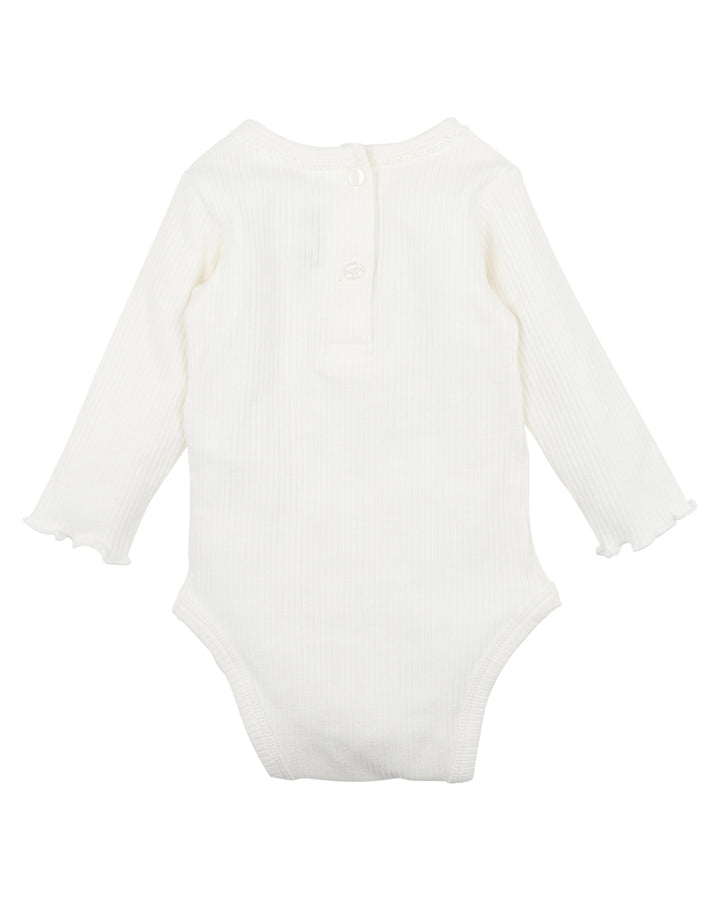Bebe thea embroidered bodysuit available from www.thecollectivenz.com