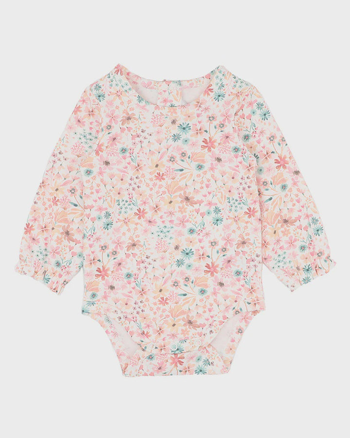 Fern Floral Organic Bodysuit