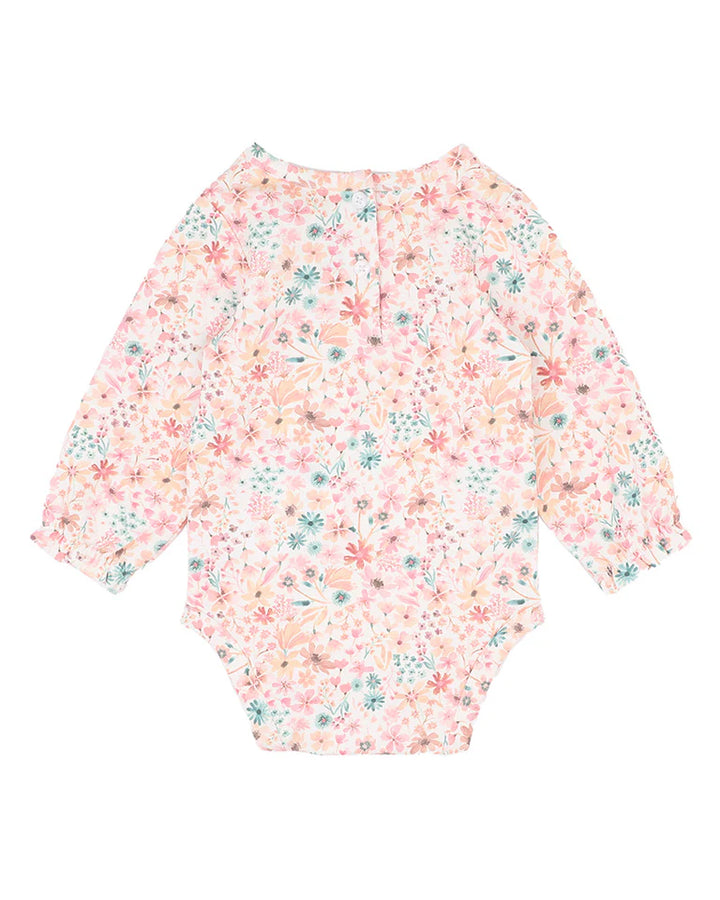 Fern Floral Organic Bodysuit