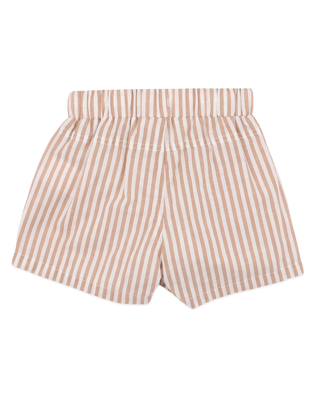 Bebe Brady Stripe Shorts - Caramel Stripe