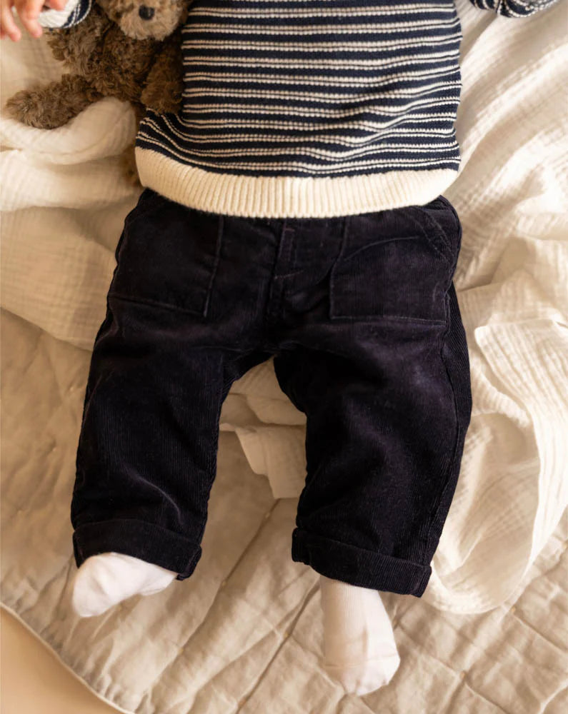 Jake Navy Pull On Pants