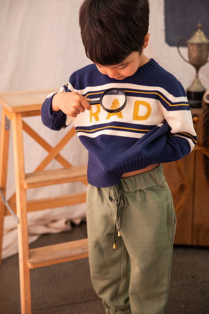 Your'e So Rad Jumper-Navy
