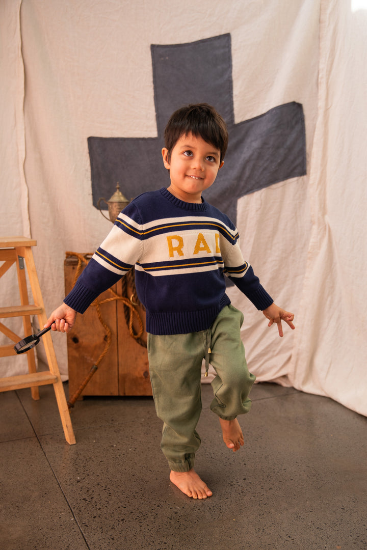 Your'e So Rad Jumper-Navy