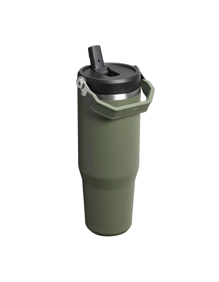 Stanley IceFlow Flip Straw Tumbler | 30 OZ Dried Pine