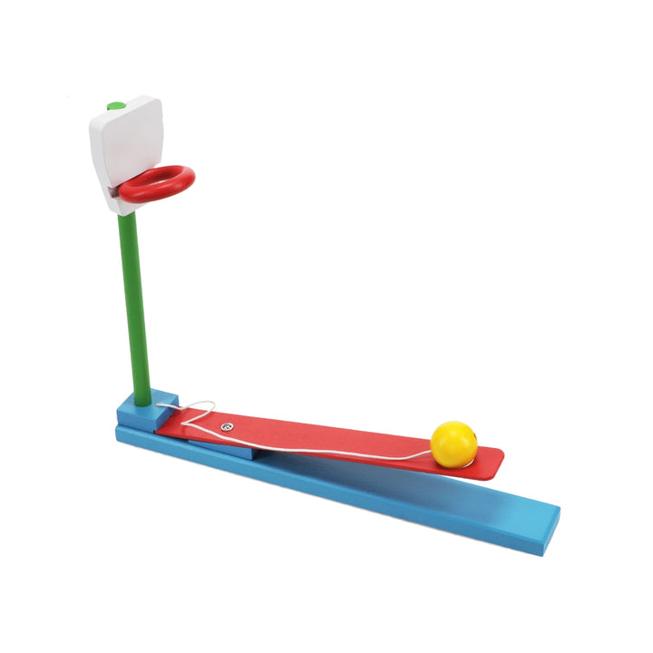 Wooden Tabletop Basketball Game