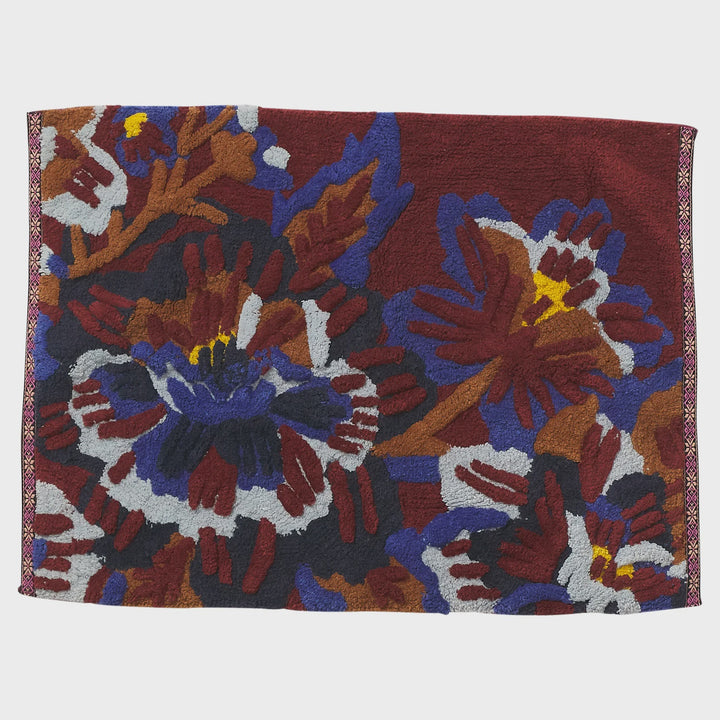 Sage & Clare Eliza Bath Mat - Rosewood