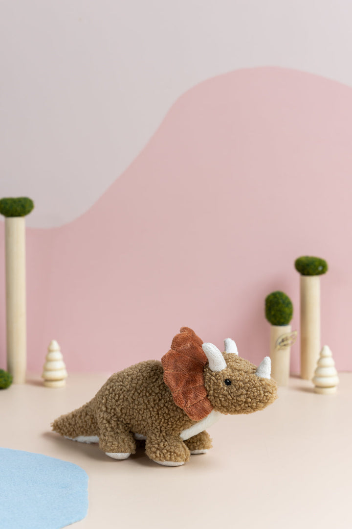 Nana Huchy Baby Thomas the Triceratops available from www.thecollectivenz.com