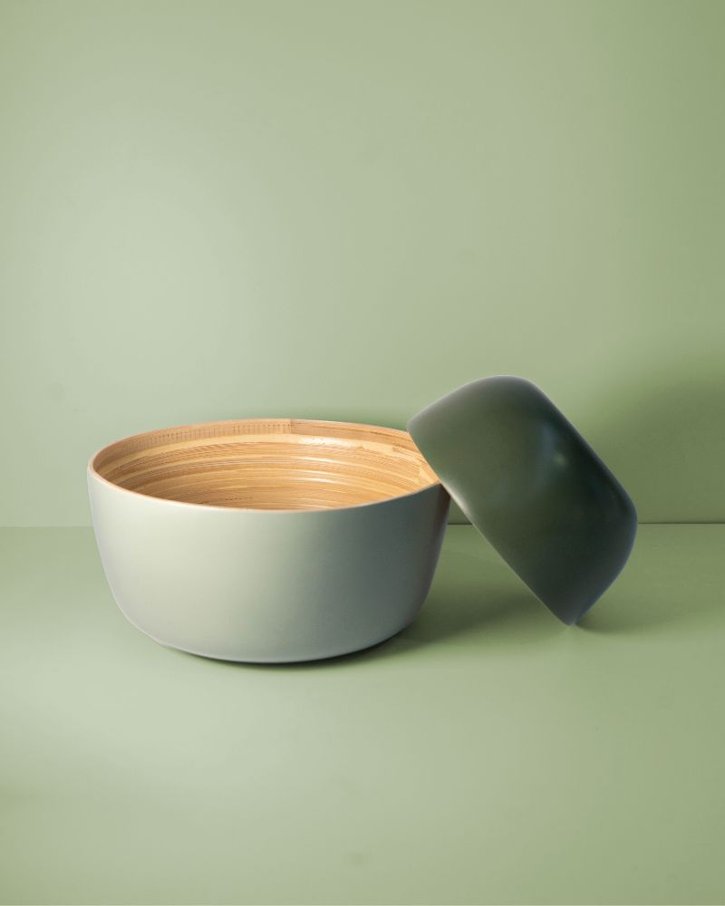 Porter green beeb bamboo bowls available from www.thecollectivenz.com