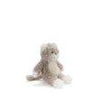 Plush toy seal on a white background
